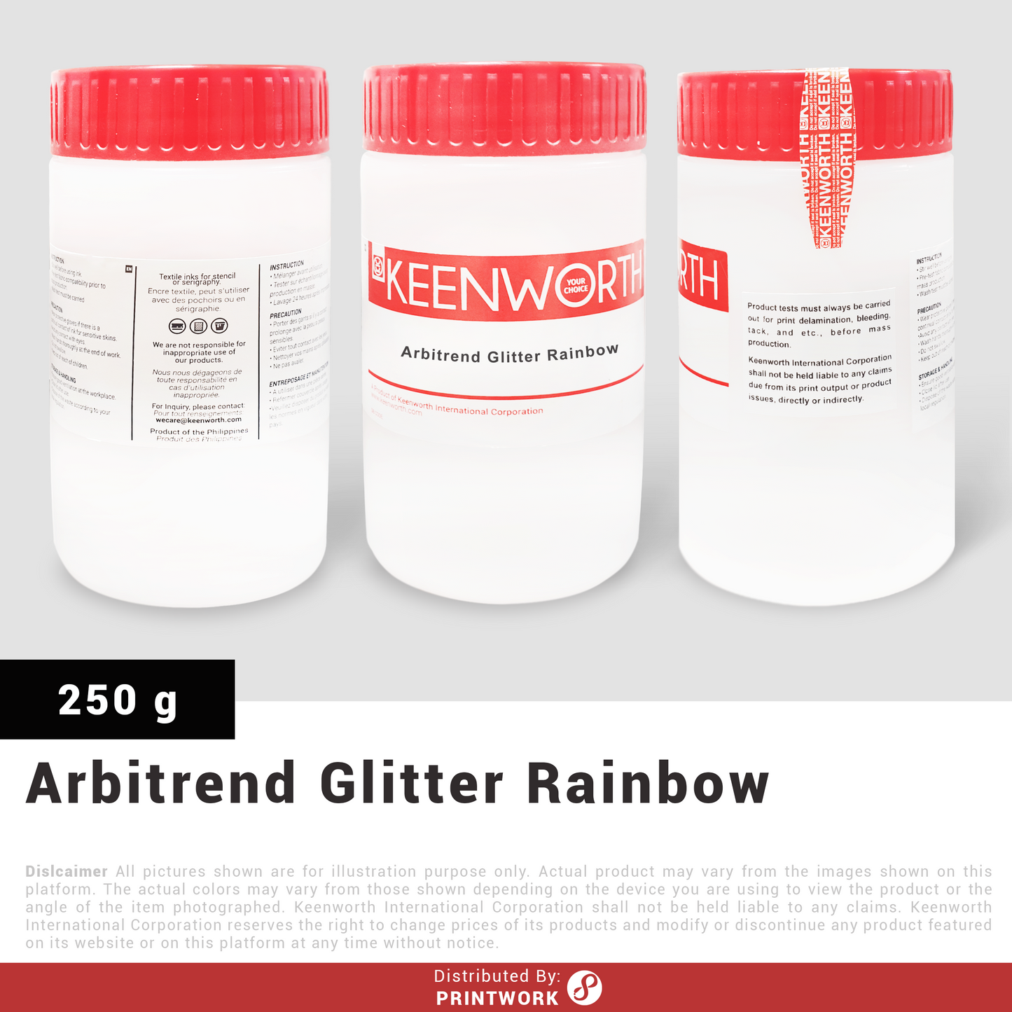 Arbitrend Glitter Rainbow