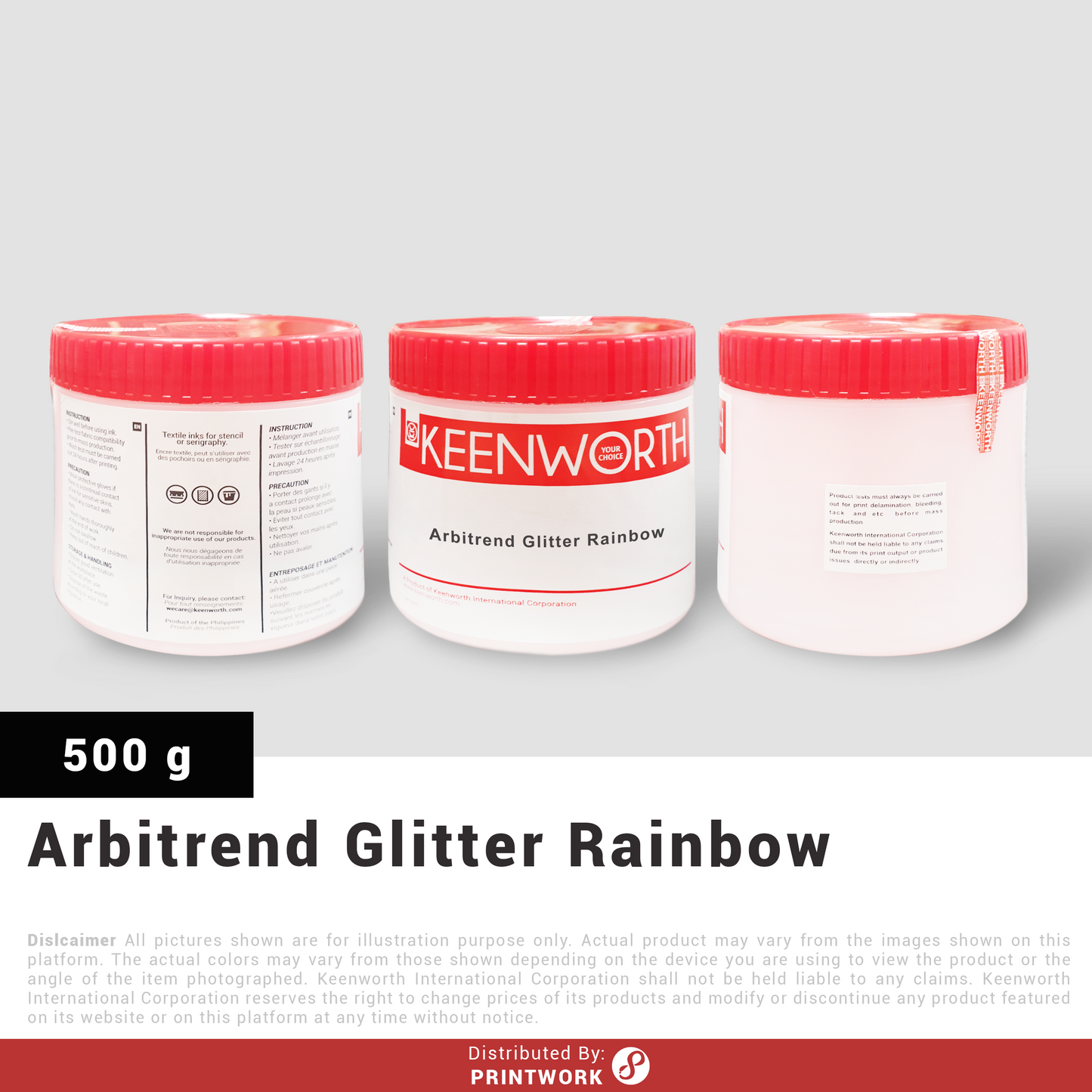 Arbitrend Glitter Rainbow