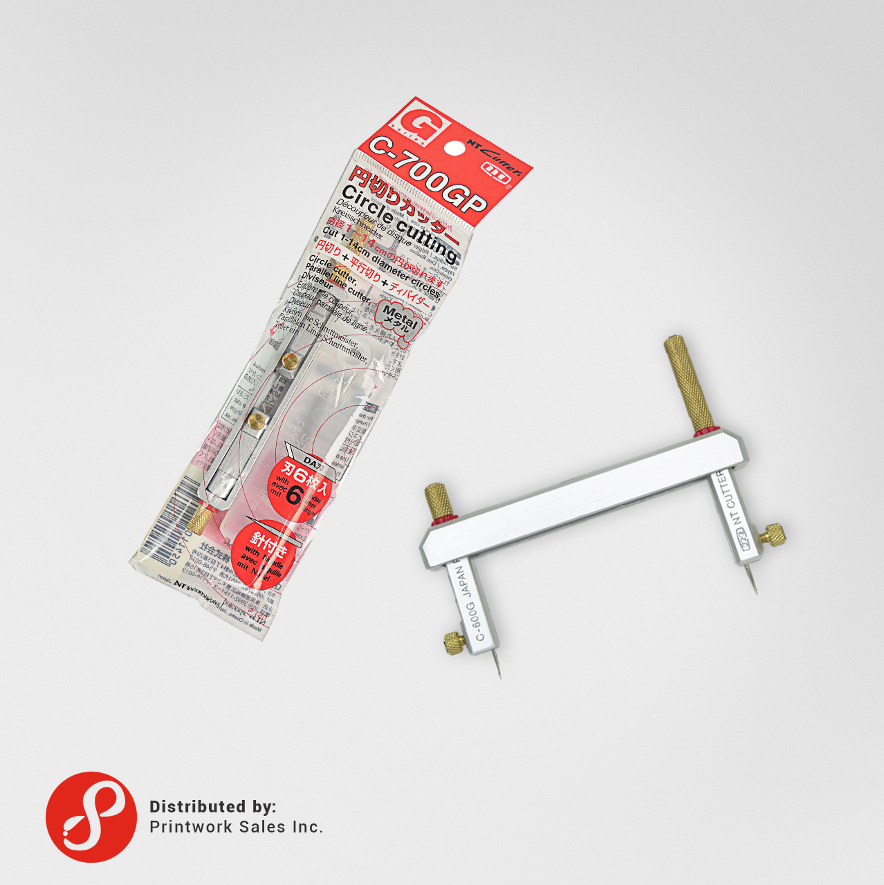 NT Cutter | Compact Metal Circle Cutter (C-700GP)