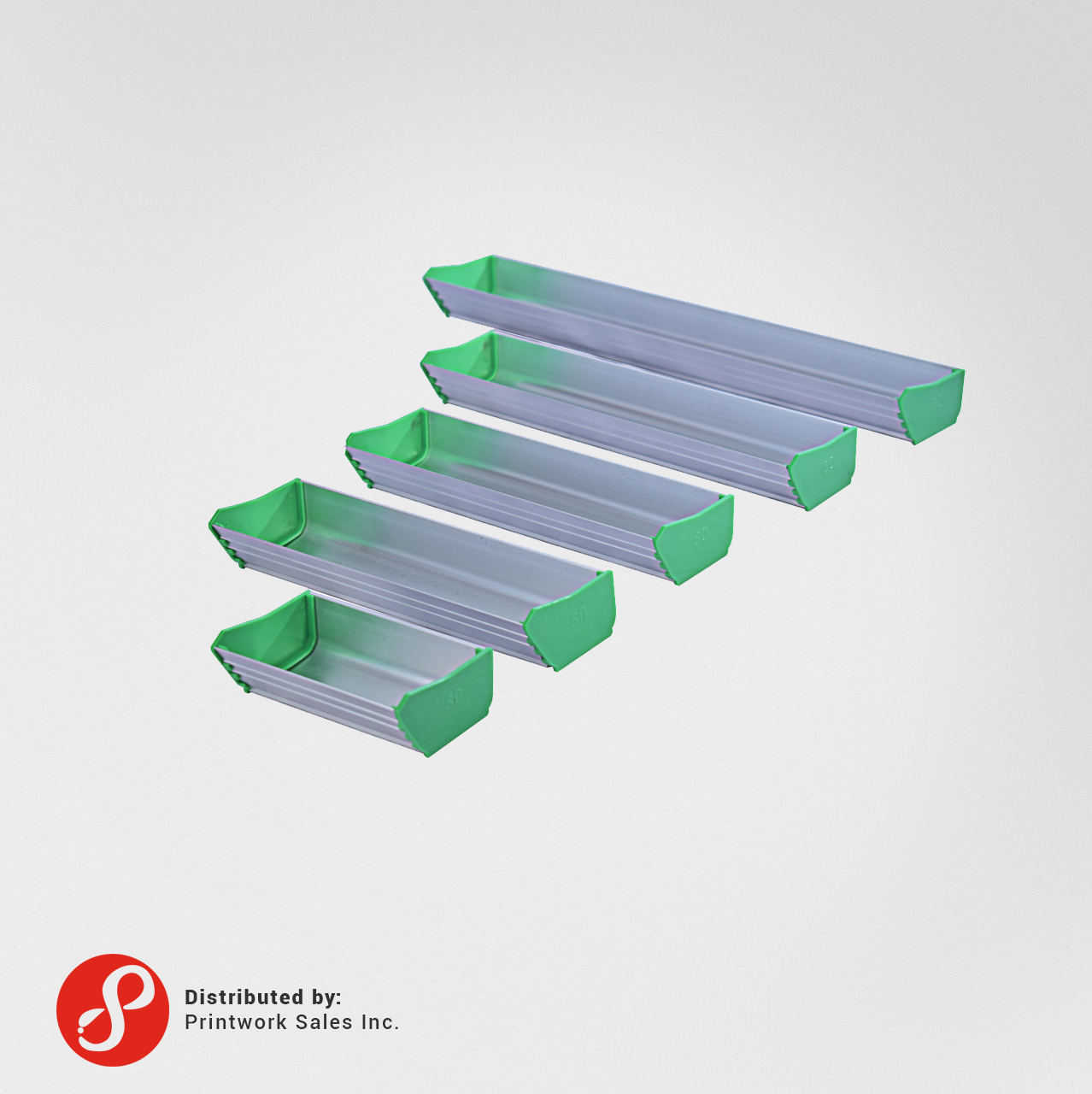 Aluminum Emulsion Coater (w/ plastic end cap)