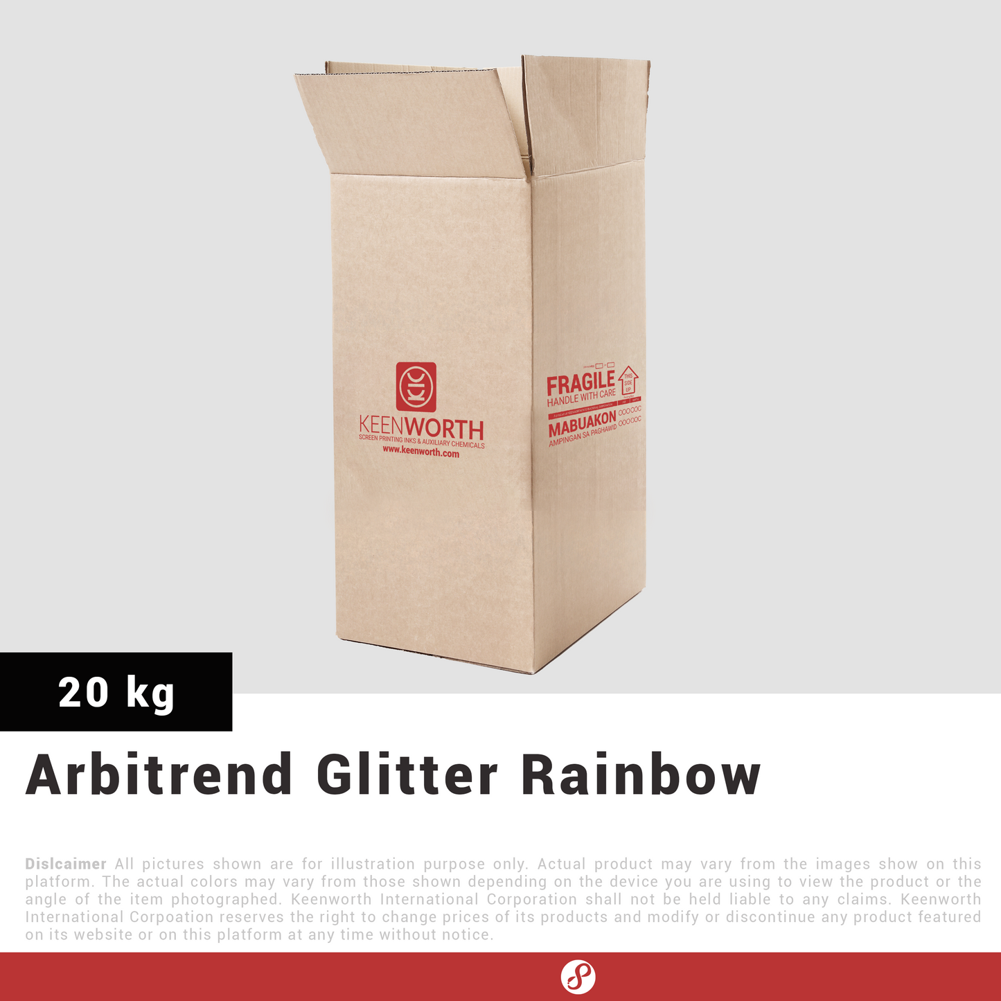 Arbitrend Glitter Rainbow