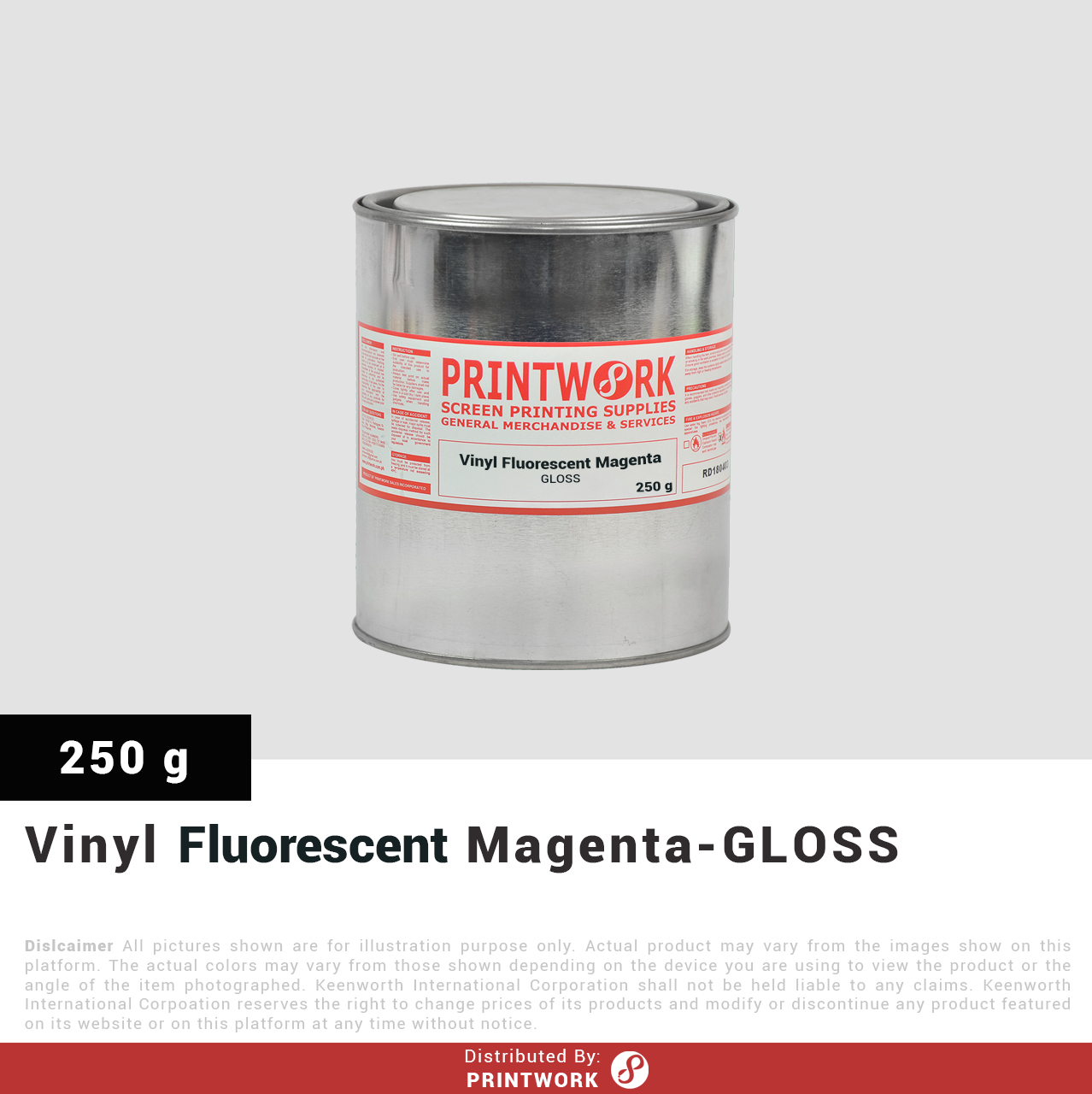Vinyl GLOSS/SATIN Ink (FLUORESCENT)