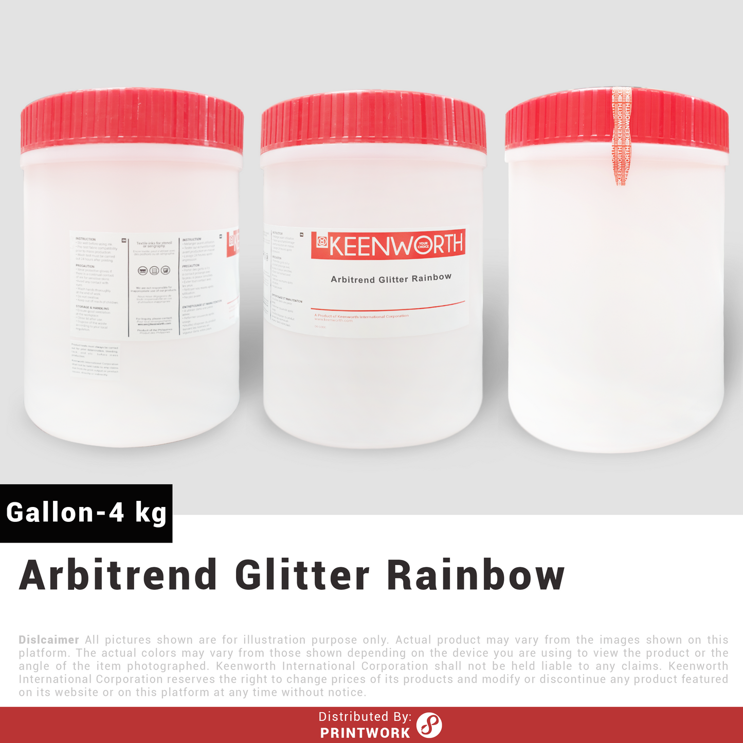 Arbitrend Glitter Rainbow