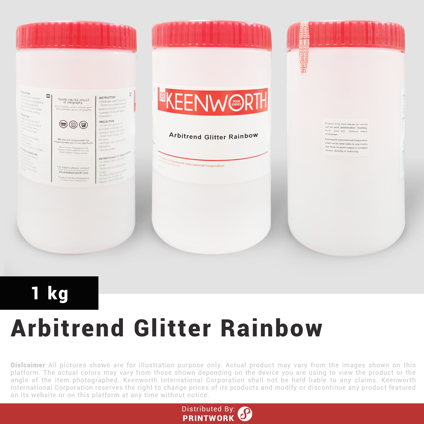 Arbitrend Glitter Rainbow