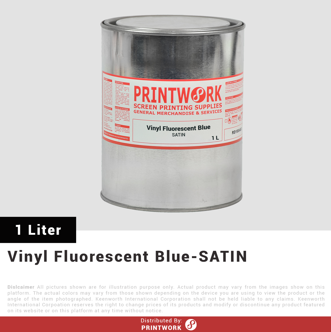 Vinyl GLOSS/SATIN Ink (FLUORESCENT)
