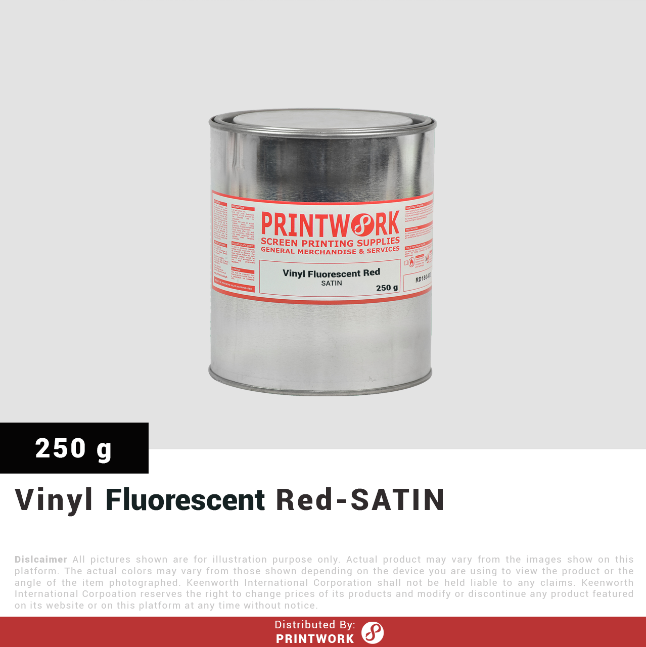 Vinyl GLOSS/SATIN Ink (FLUORESCENT)