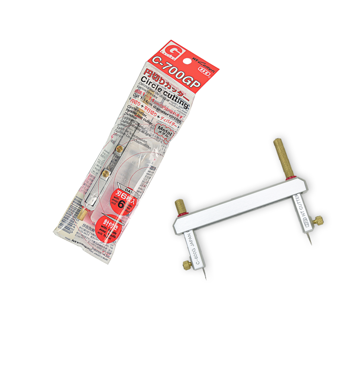 NT Cutter | Compact Metal Circle Cutter (C-700GP)