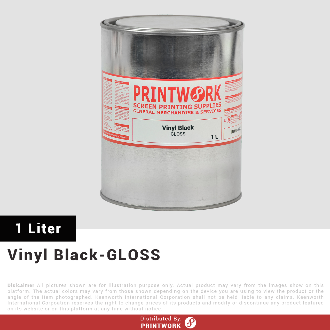 Vinyl GLOSS Ink (Regular Colors)