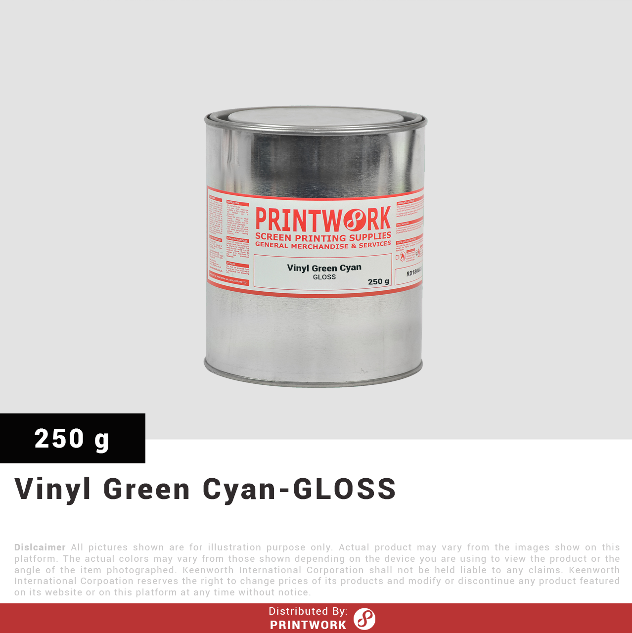 Vinyl GLOSS Ink (Regular Colors)