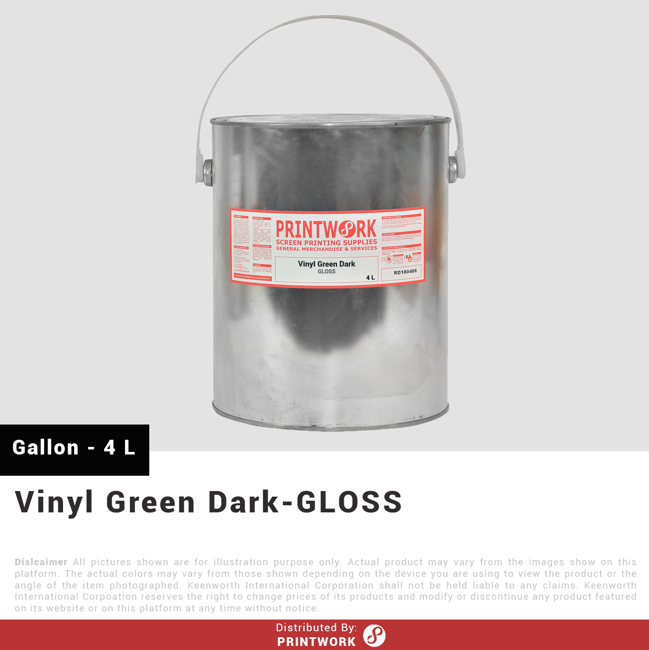 Vinyl GLOSS Ink (Regular Colors)