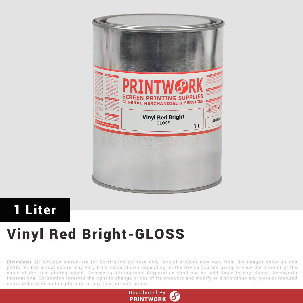 Vinyl GLOSS Ink (Regular Colors)