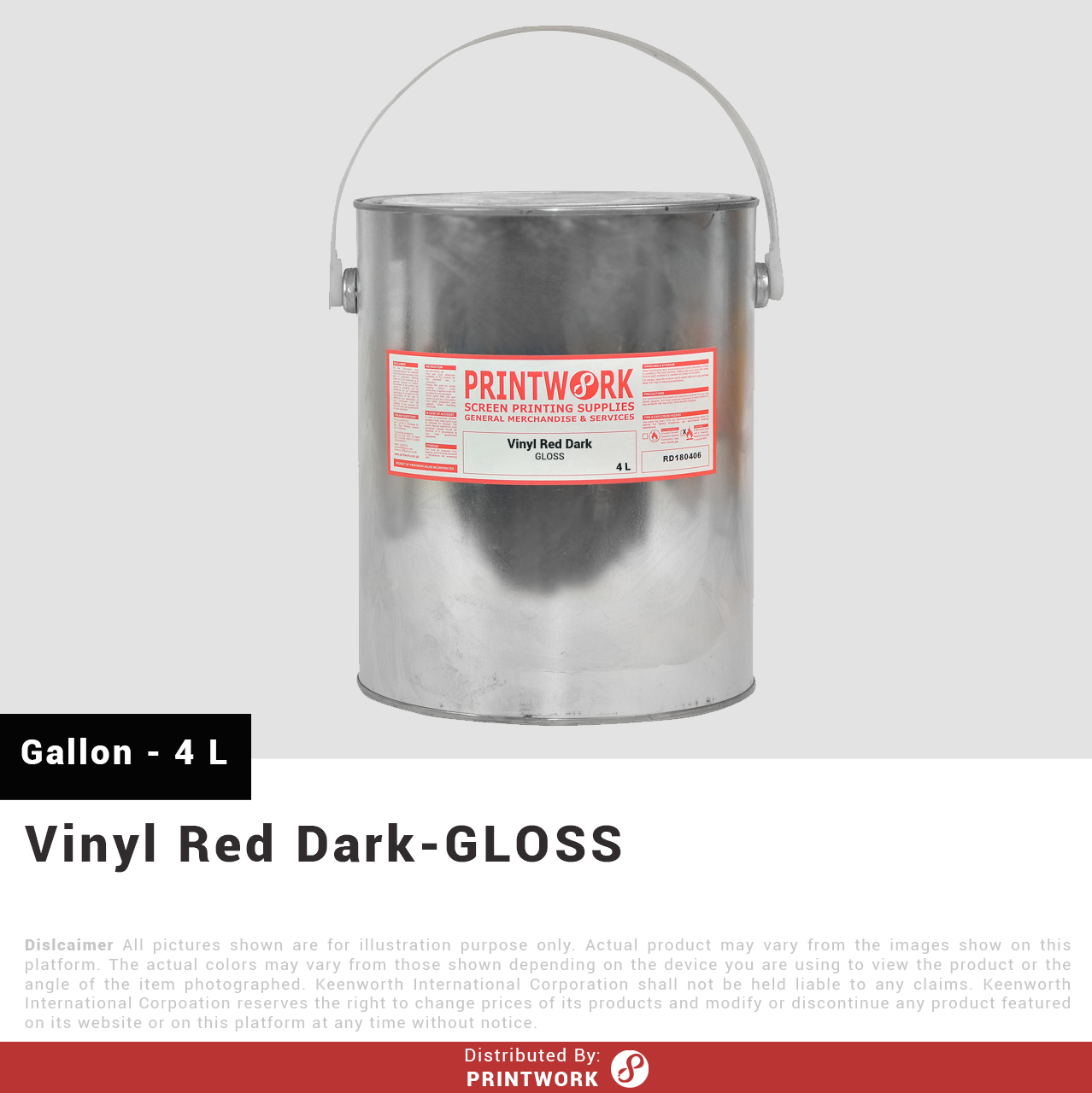 Vinyl GLOSS Ink (Regular Colors)