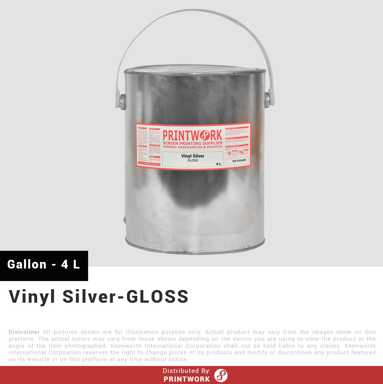 Vinyl GLOSS Ink (Regular Colors)