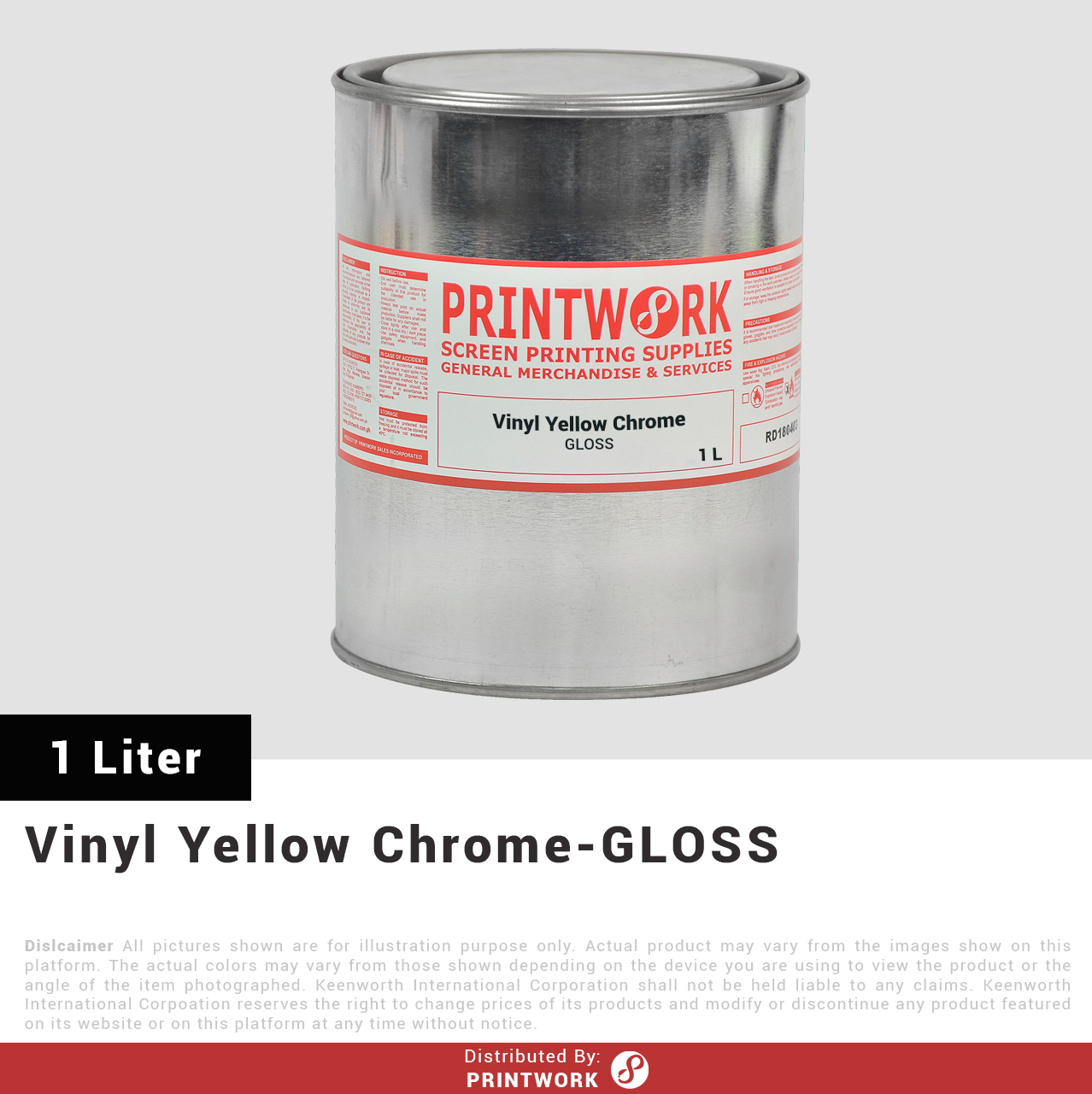 Vinyl GLOSS Ink (Regular Colors)