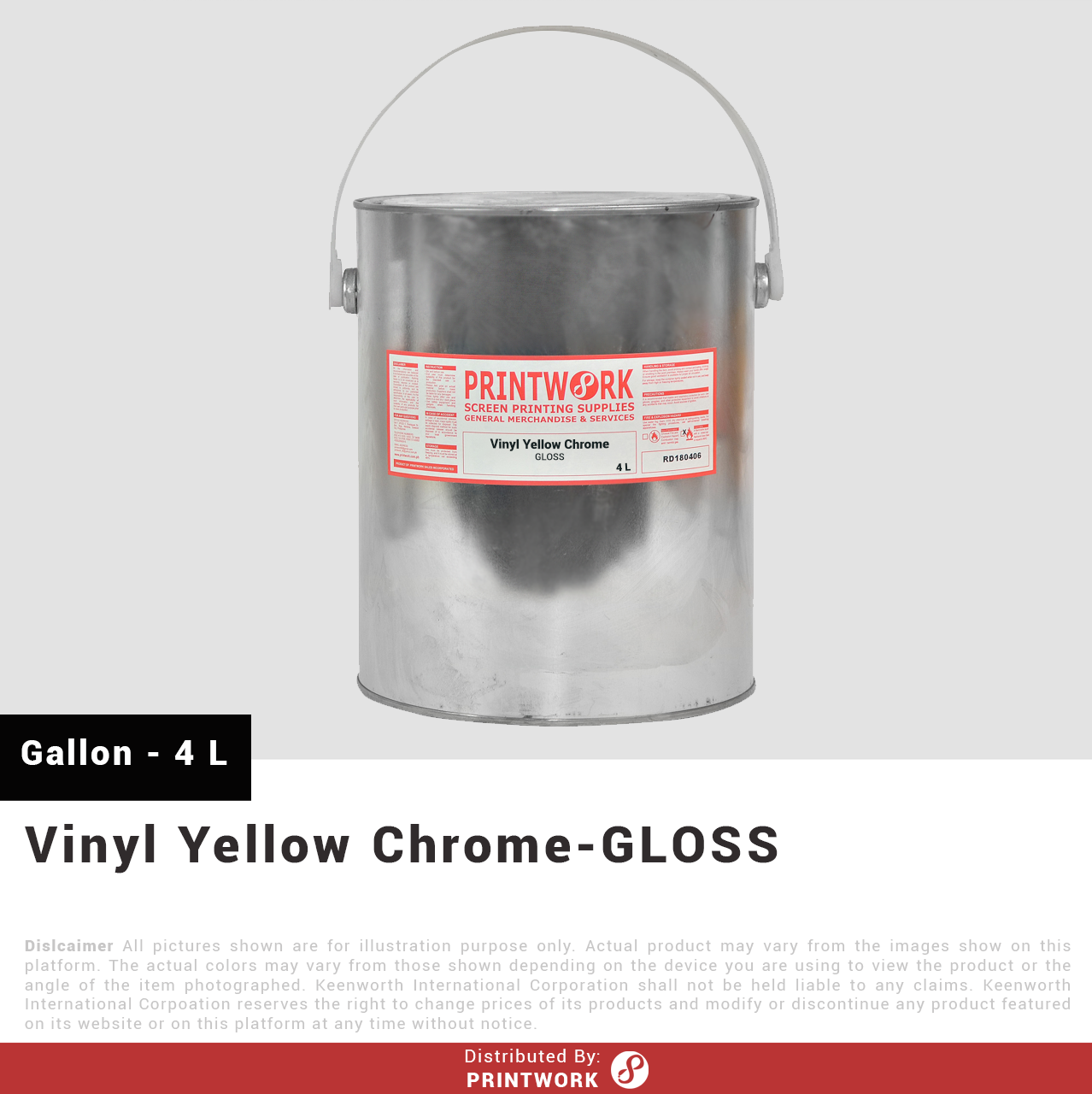 Vinyl GLOSS Ink (Regular Colors)