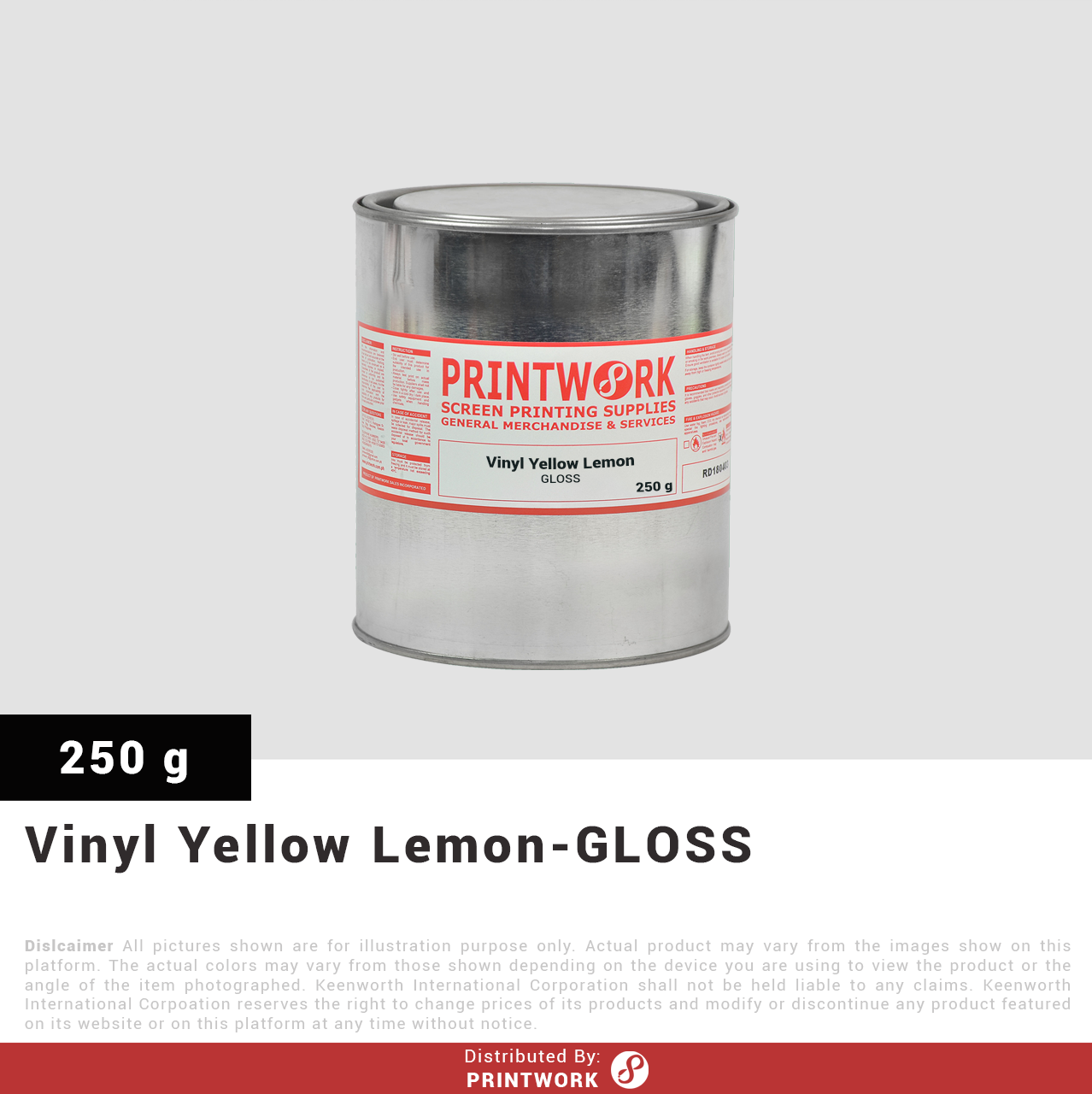 Vinyl GLOSS Ink (Regular Colors)
