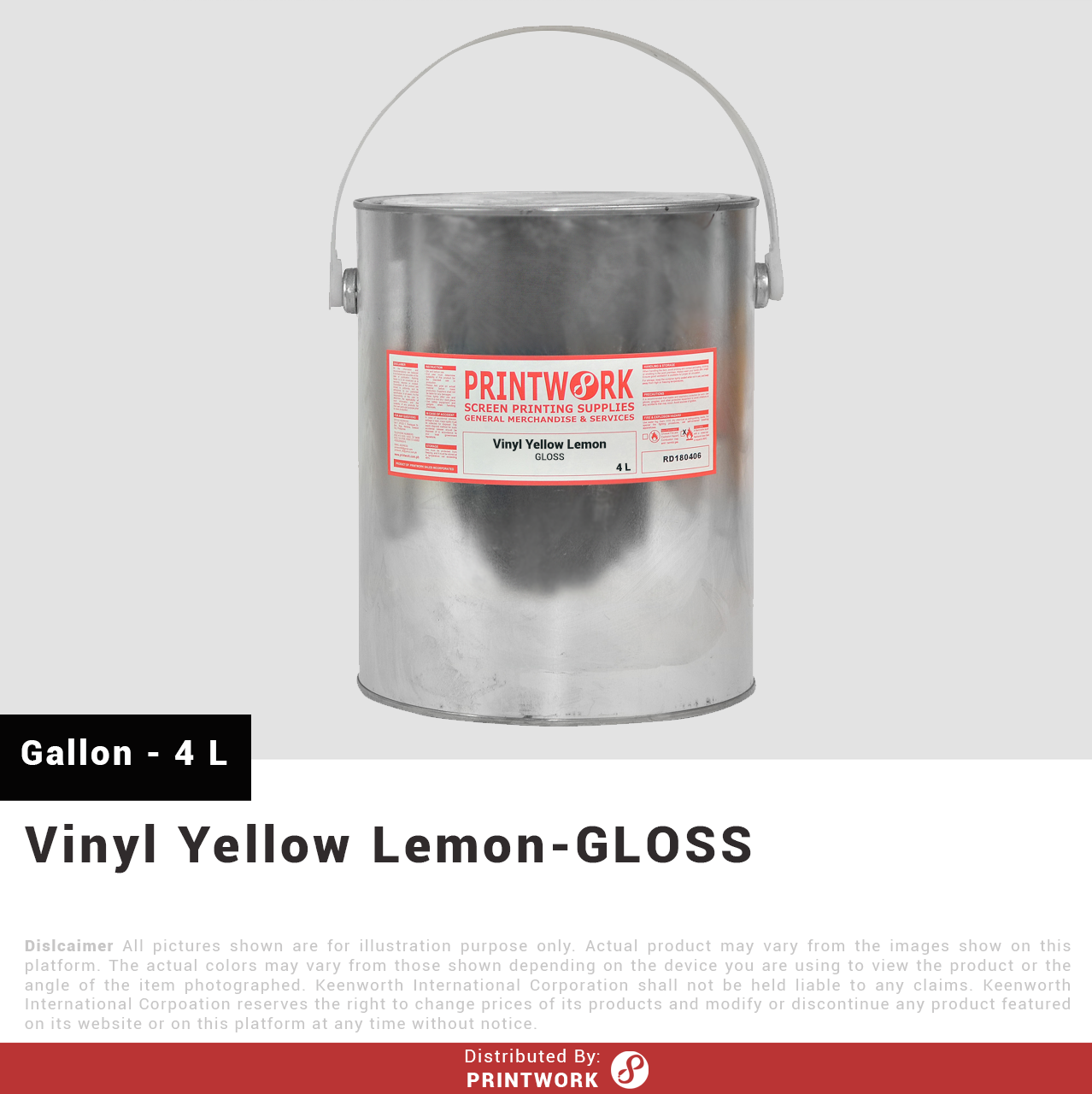 Vinyl GLOSS Ink (Regular Colors)
