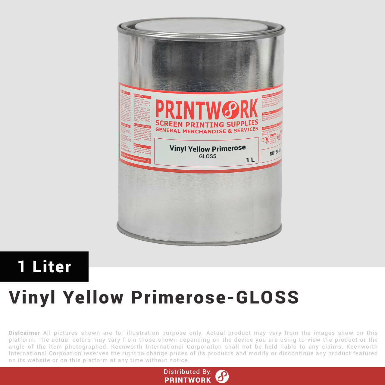 Vinyl GLOSS Ink (Regular Colors)