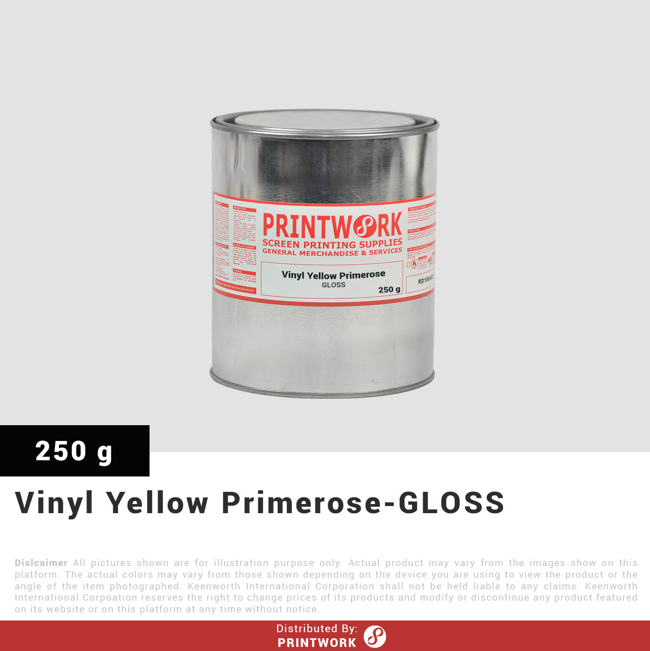 Vinyl GLOSS Ink (Regular Colors)