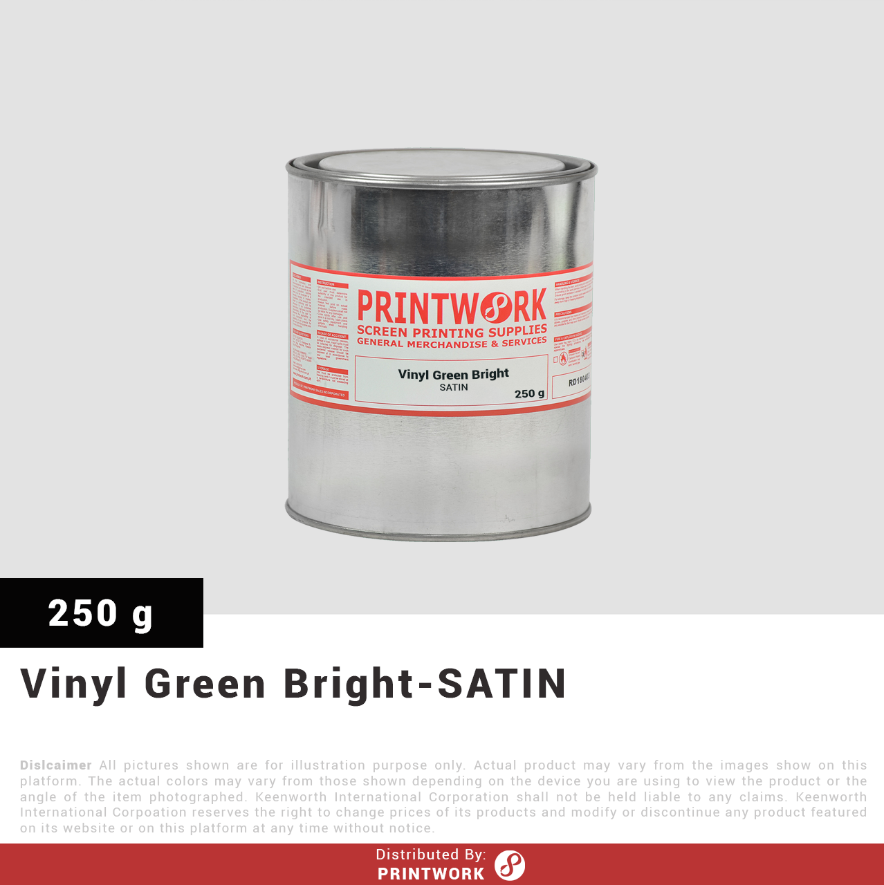 Vinyl SATIN Ink (Regular Colors)