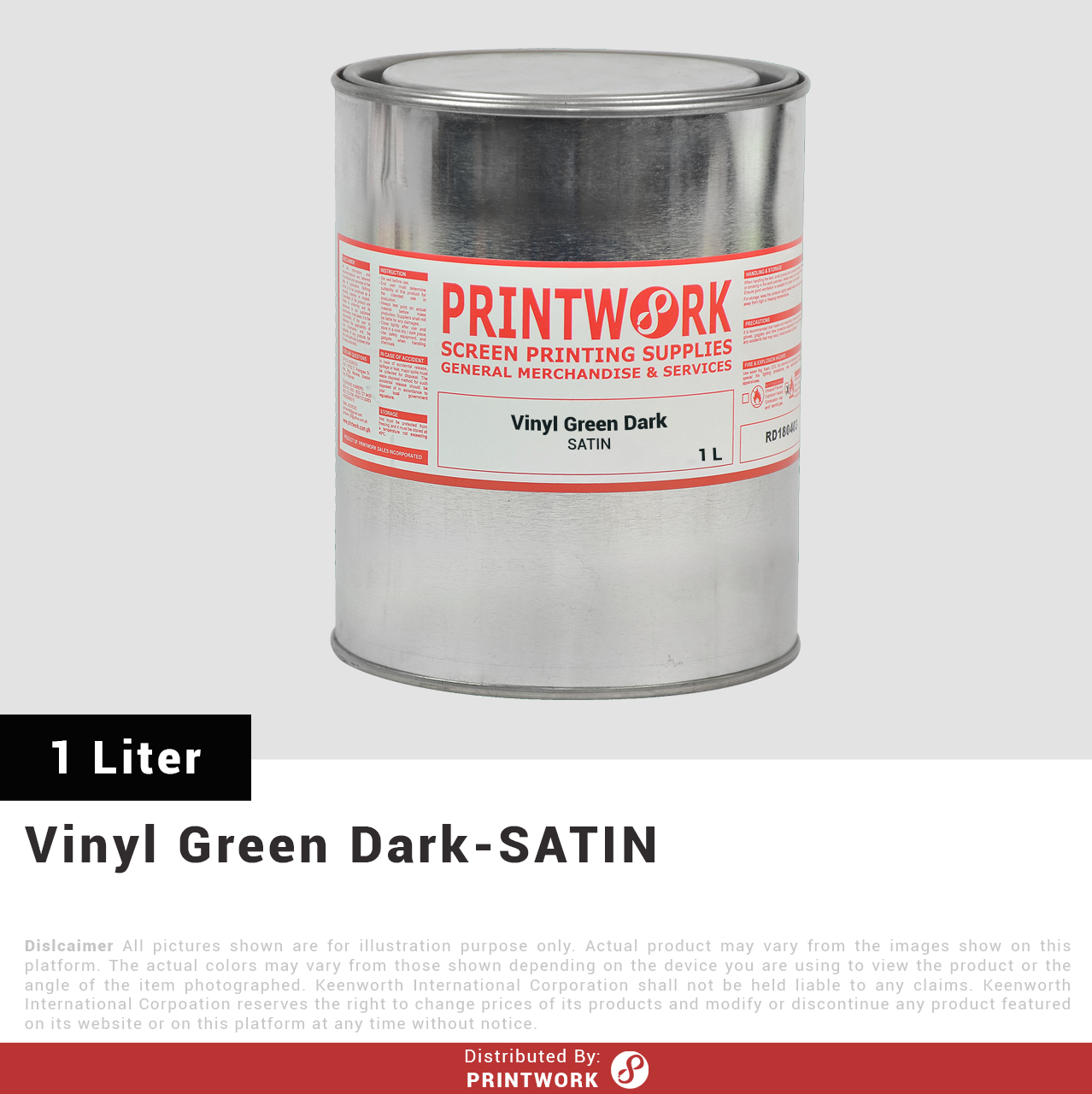 Vinyl SATIN Ink (Regular Colors)