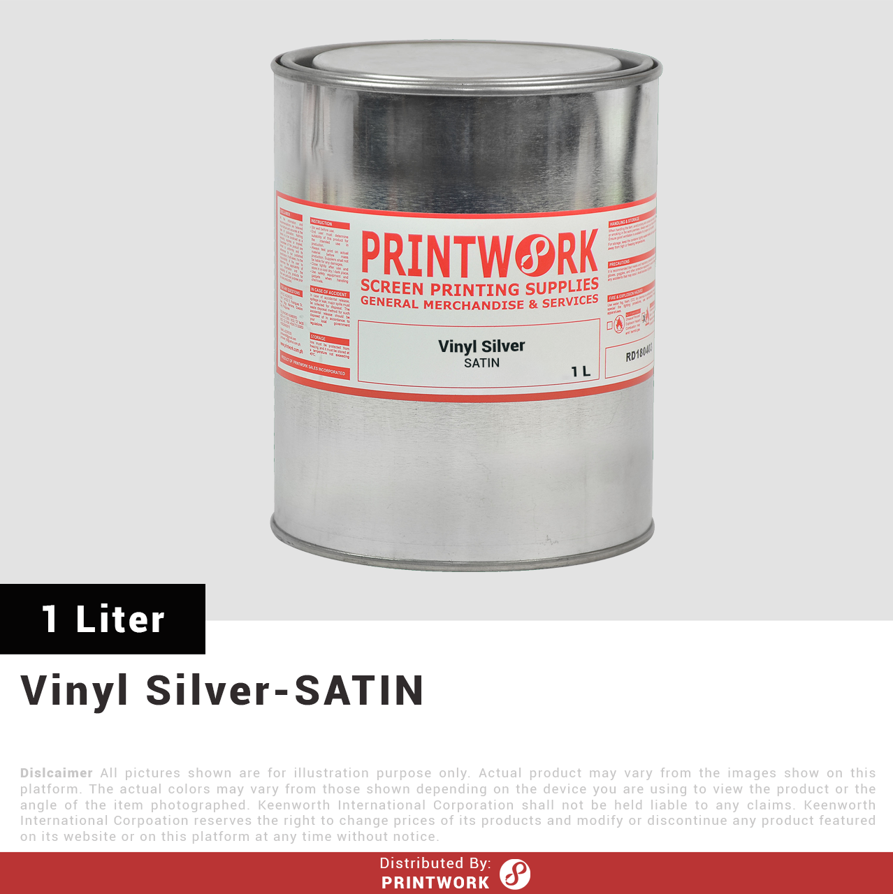 Vinyl SATIN Ink (Regular Colors)