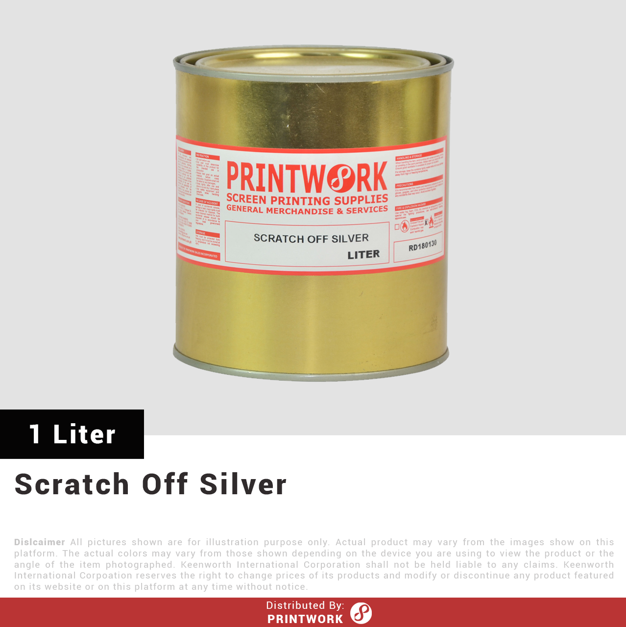 Scratch-Off Ink