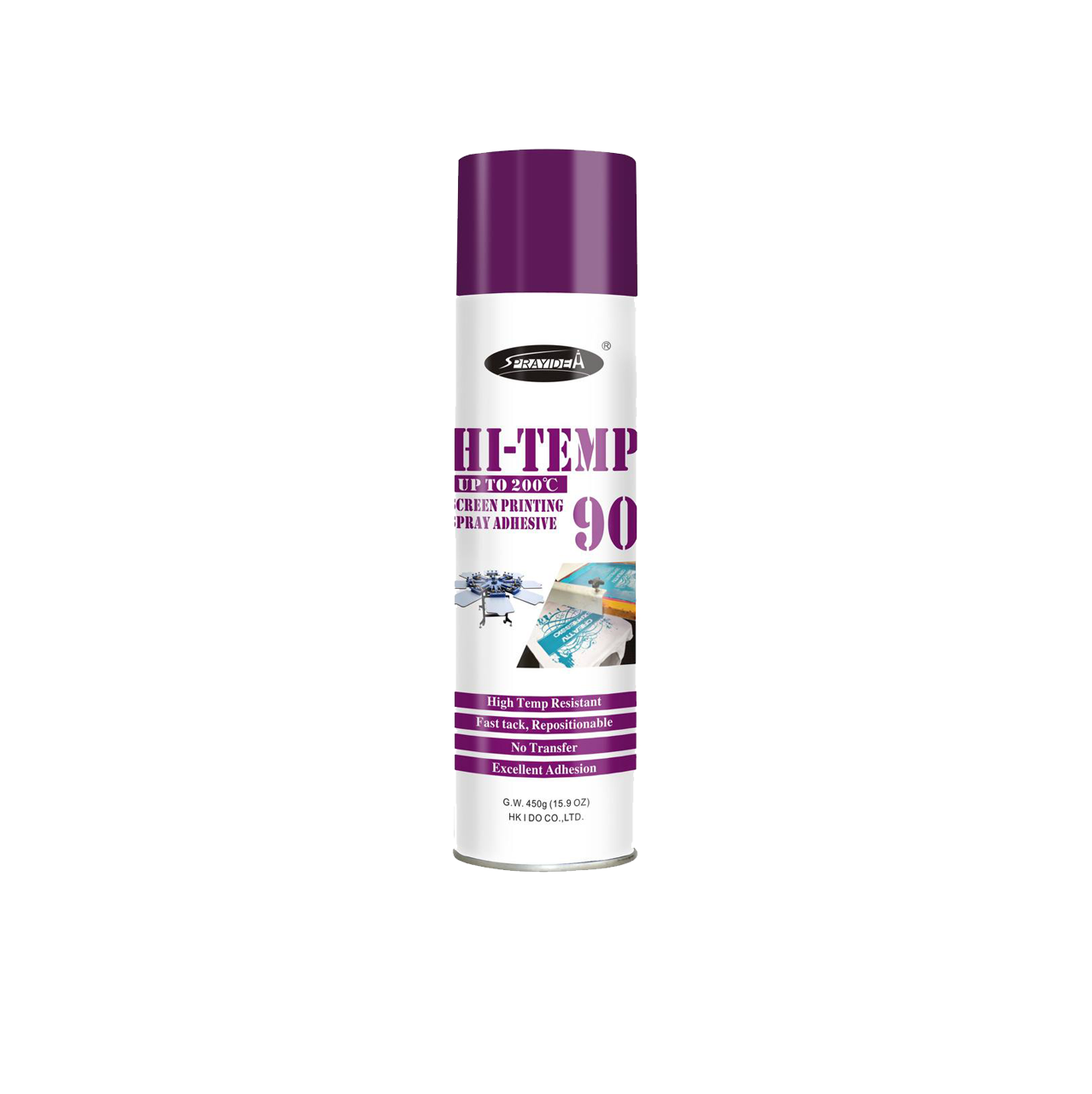 Hi-Temp Screen Printing Spray Adhesive
