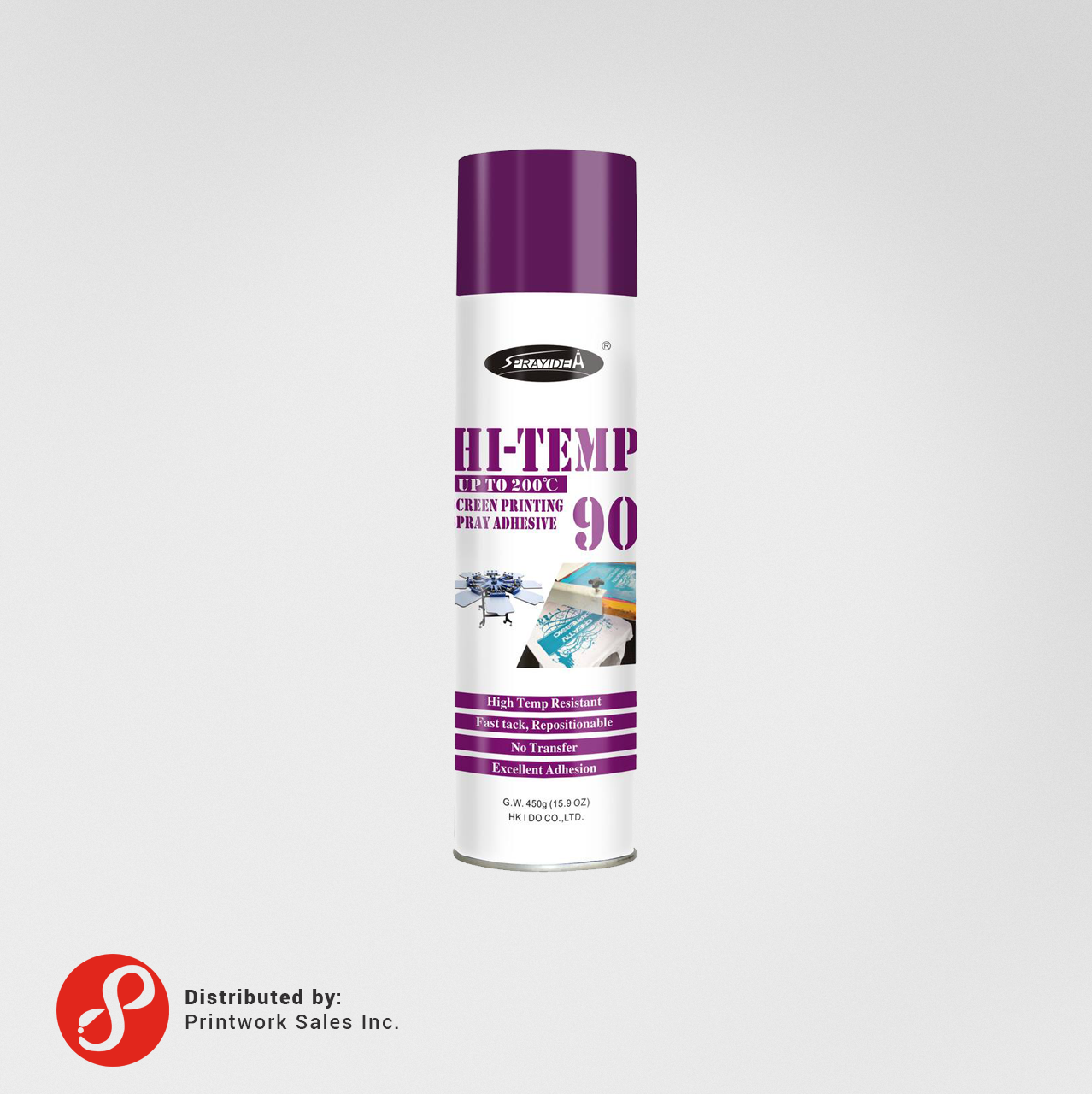 Hi-Temp Screen Printing Spray Adhesive