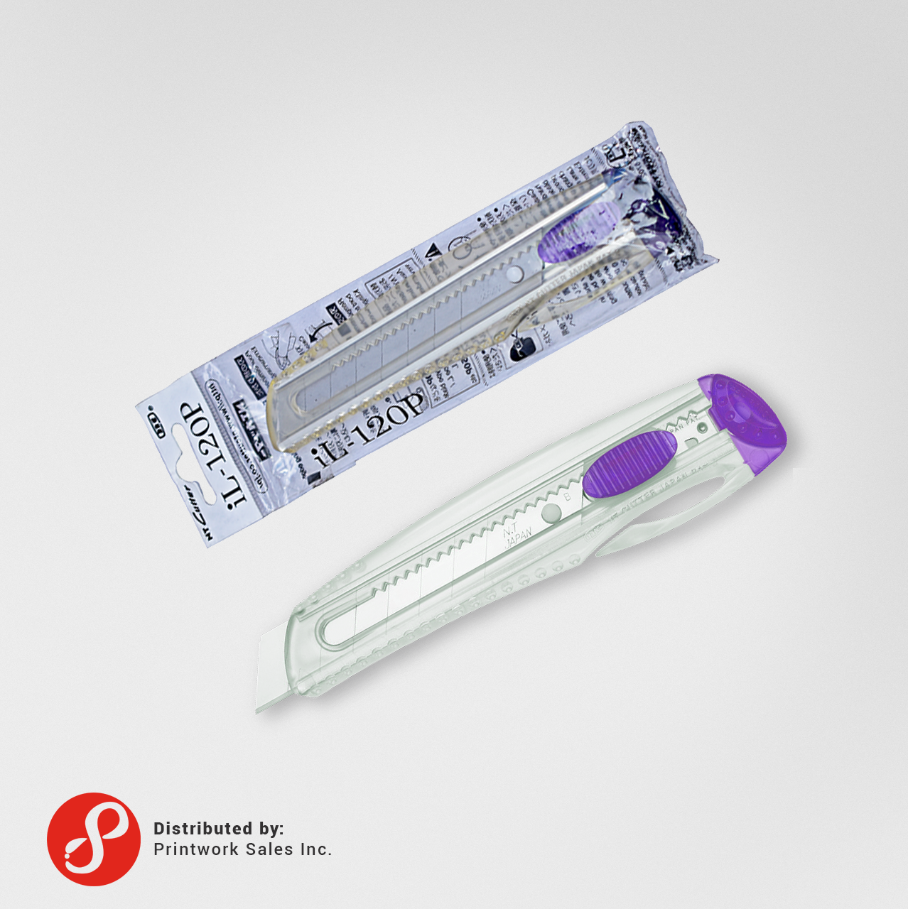 NT Cutter | Transparent Junior L (iL-120P)